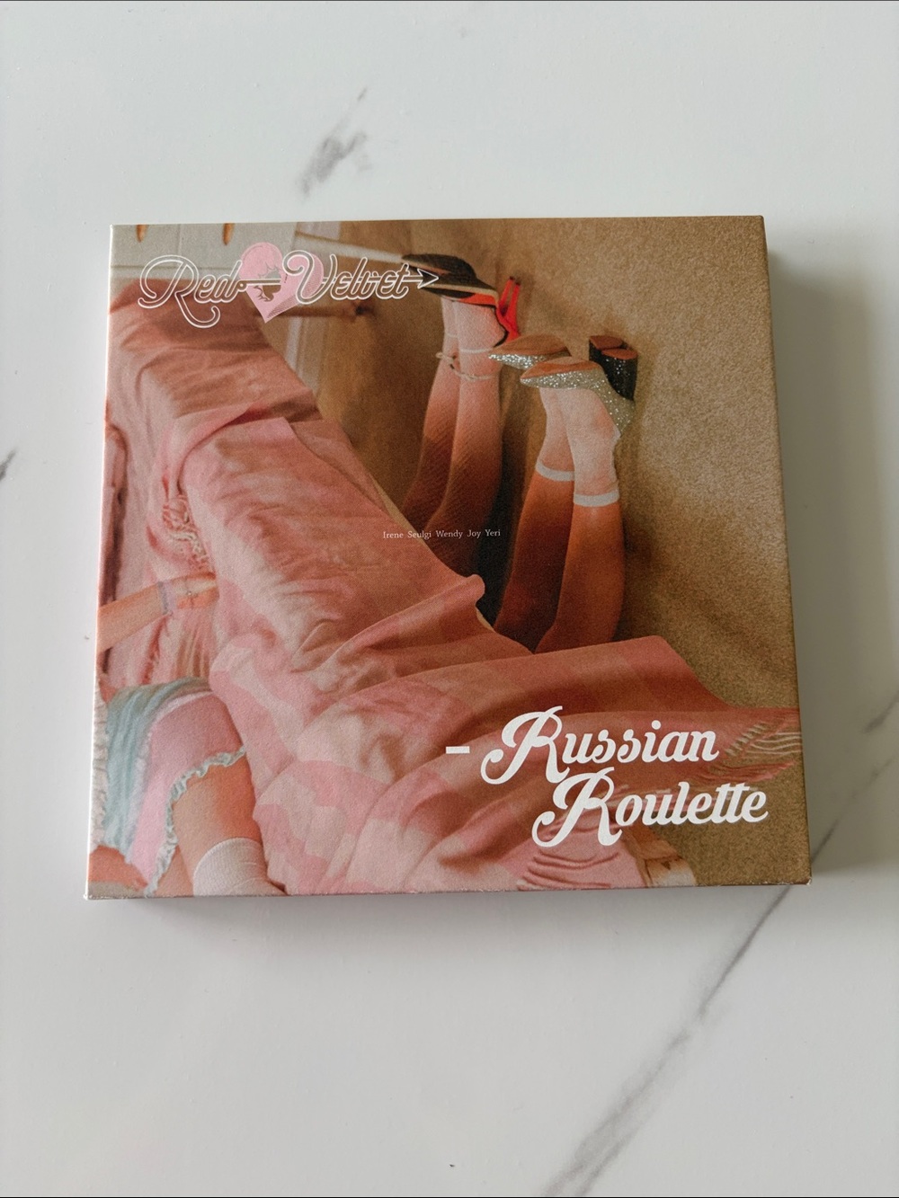 Red Velvet 3rd Mini Album Russian Roulette CD + Booklet+photocard